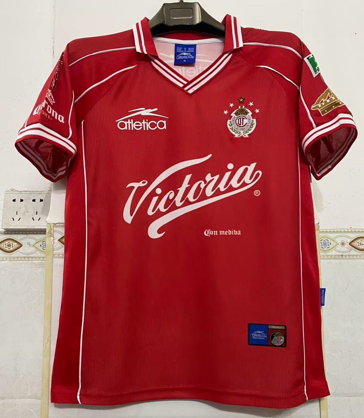 AAA Quality Toluca 99/00 Home Soccer Jersey